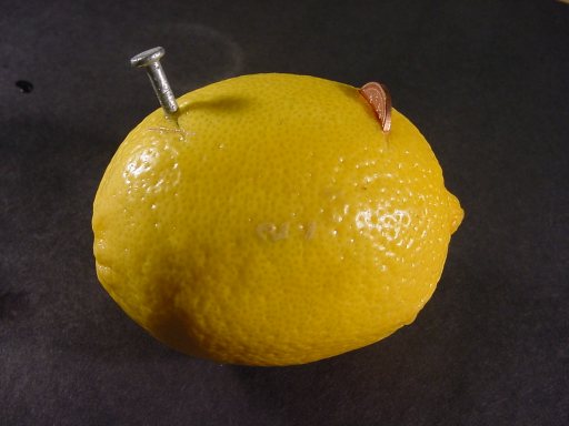 lemon powered calculator